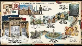 「天時×人事」占卜案例AI影片： #朝聖之古地圖與新靈魂