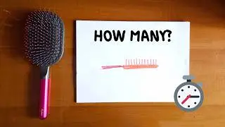 drawing combs as fast as I can for 10 minutes 🎨 art diaries