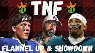 NFL DFS DraftKings Showdown Picks LIVE Strategy For Eagles-Giants Thursday Night Football Lineups