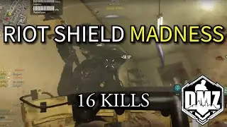 RIOT SHIELD — новая DMZ META! 16 убийств (DMZ Полное видео)