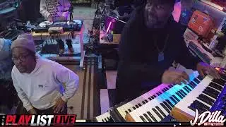 MAG MOB - J Dilla Jam at Jazzy Jeff's Crib 2.16.24  [instrumental live band outro sesh]