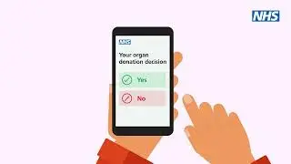 How to record your organ donation decision on the NHS App...