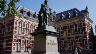 Utrecht University and cathedral garden. My first hypolapse.