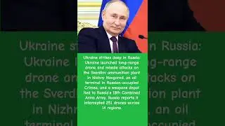🔥 Ukraine Strikes Deep Inside Russia! Explosions Rock Ammo Plant, Oil Terminal & Army Depot. viral