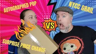 Funko Mystery Box Battle with Autographed Funko Pop, NYCC Funko Grail, and a Surprise Price Change!