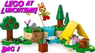 Lego at Lunchtime! Animal Crossing! Bunnie's Outdoor Activities! Bag 1