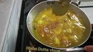 Kochu alu diye desi mucher jhol🎏🎏 #cooking #fish #famliycooking #food #vrial #food 