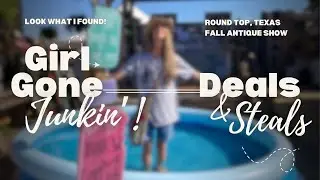 Take A Look At What I Found At Round Top's Fall Antique Show
