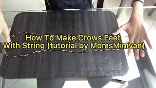 🪢 How to Make Crows/Peacocks Feet With String (tutorial by MomsMinivan) 🪢