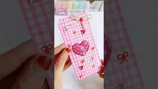 Cute Bookmark Idea. #shorts #minisatisfying #youtubeshorts #art