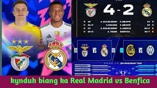 Bang ngai hangne yn sa ioh lad ban kput ka Real Madrid ia ka Benfica ha ka play off 