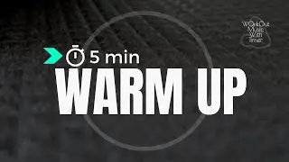 Workout Music With Timer - 5 min WARM UP - Mix 34