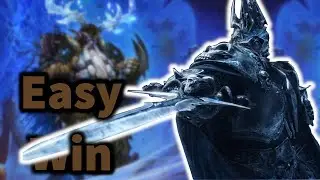 Druid vs The Lich King | Frozen Throne | Hearthstone