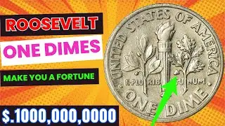 Rare Silver Roosevelt Dimes That Could Make You a Millionaire| Valuable Dime Coins Worth Money
