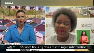 GNU 100 Days I Performance review of housing delivery: Minister Mmamoloko Kubayi