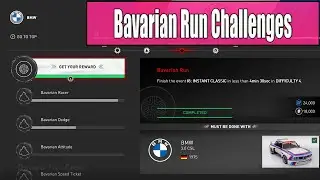 The Crew Motorfest Bavarian Run Challenges - Finish the event I8 Instant Classic