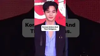 Korean Actors and Their Religions: A Revealing Look✨🔥#leeminho #byeonwooseok #youtubeshorts