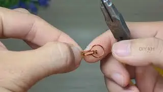 DIY Wire Lamp Pendant Necklace | Handmade Jewelry Tutorial