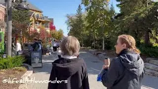 BLUE MOUNTAIN VILLAGE ONTARIO CANADA OCTOBER 2024 ❤️🇨🇦🤍 #youtube #october2024 #bluemountain #video