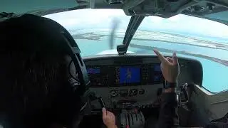 Landing on runway 09, Deadman's Cay Airport, (MYLD/LGI)