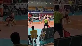 Aishat Bello Point #volleyball #nu #alaspilipinas #philippinevolleyball #uaapvolleyball
