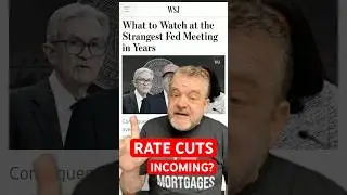 Fed Cuts Rates TODAY &mdash; What It Means for California Mortgage Rates #shorts #FederalReserve