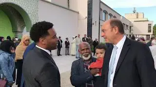 Inauguration de la place Ali Berka à Mantes-la-Jolie