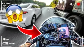 GOING 160 MPH THROUGH CRAZY TRAFFIC ON MY ZX6R ! | BRAAP VLOGS