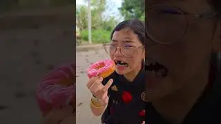 Kind Angel🥺❤️ and Wish For Donut‼️ Another Ending💕 | JJaiPan #Shorts