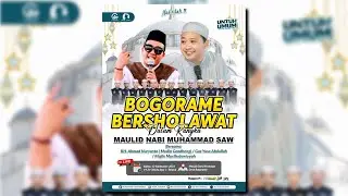 🔴 LIVE  - BOGORAME BERSHOLAWAT BERSAMA GUS YUSA ABDULLOH & KH. AHMAD NURYANTO (MODEN GENDENG)