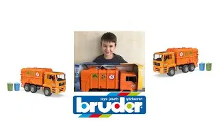 Мусоровоз BRUDER MAN TGA