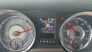 2016 Chrysler town and country 3.6L v6 0-60