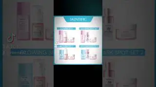 SKINTIFIC BASIC GLOWING SET#skintific#skincare #cosmetics #kecantikan #tiktok