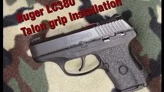 Installing a Talon Grip on the Ruger LC380