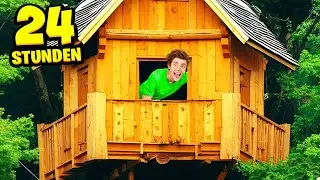 24 Stunden in einem BAUMHAUS *Wir werden überwacht*
