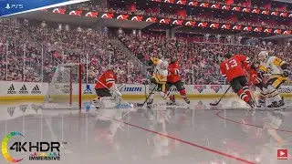 NHL 22 Pens Stop Devils Improbable Comeback In OT! Pittsburgh Penguins vs New Jersey Devils 4K! PS5