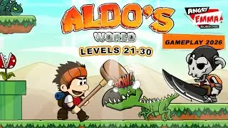 Aldo's World - Levels 21-30 + BOSS (gameplay 2026)