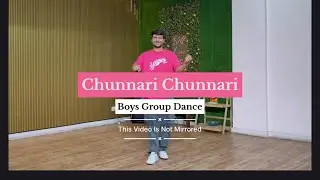 Chunnari Chunnari 🔥 | Boys Solo & Group Dance Tutorial | Step-by-Step | Boys Group Wedding Dance 