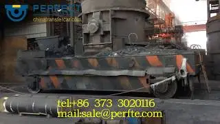 Steel Ladle Transfer Cart for High Temperature Molten Metal