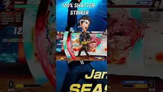 KOF XV SHINGO COMBO 100% SHATTER STRIKER