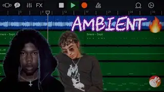 How to Make an AMBIENT TRAP Beat on GarageBand iOS #2! (DESTROY LONELY)