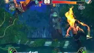 Street Fighter IV: Fei Long(KenDeep) vs Claw(CPU)