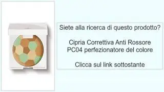 Cipria Correttiva Anti Rossore PC04 perfezionatore del colore