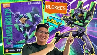 UNBOXING & REVIEW BLOKEES EVANGELION ! Detailnya GILA & Warnanya Keren Banget !