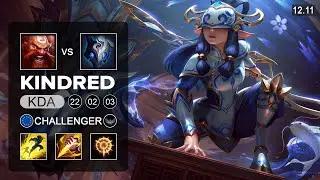 Kindred vs Gragas Jungle - EUW Challenger - Patch 12.11 Season 12