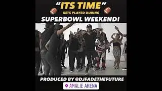 It&rsquo;s Time gets played during the super bowl! Produced by Dj Fade #JerseyGods