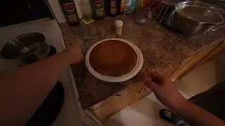 making sweet corn bread (part 2/2)