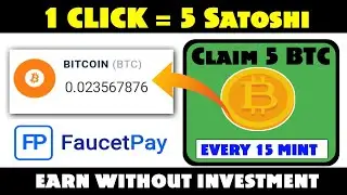 Bitcoin Faucet 2$ per claim no minimum withdraw | btc faucet auto claim | High paying faucet 2023