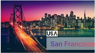 San Francisco drone video 4k