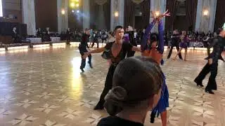 Vladislav Untu - Polina Baryshnikova, MDA | Jive | WDSF European Championship Youth Latin 2019